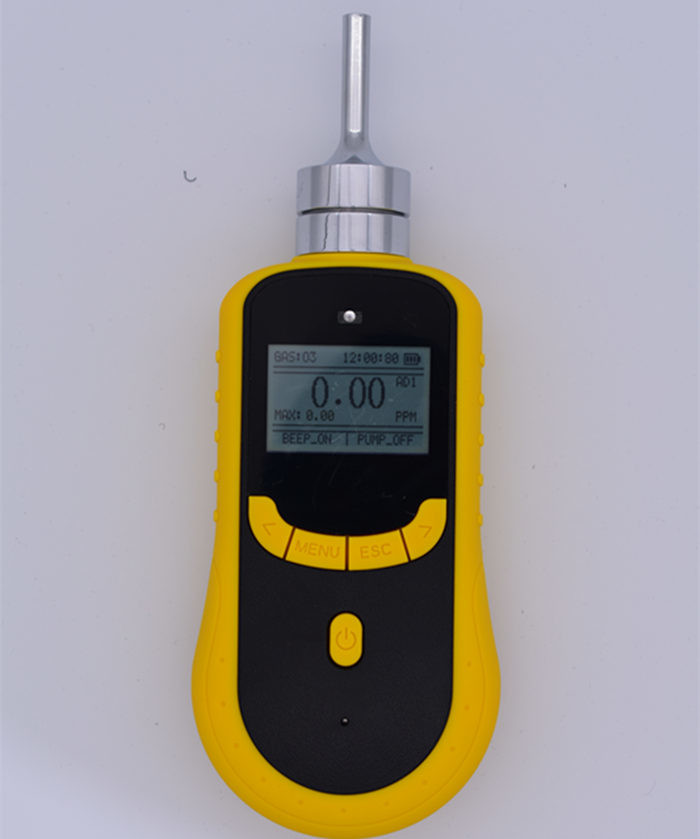 Sound / Light Alarm O2 Gas Detector Portable Pumping With Data Logging Function