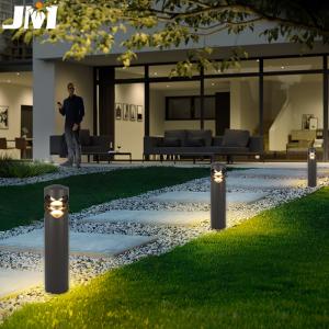 China Outside LED Lawn Lights Garden 130x130x600MM E27 Decorative Lawn Yard Bollard wholesale