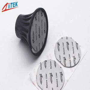 China Heat Sink Silicone Rubber Thermal Conductive Pad 0.25-5.0mmT 1.25W/MK wholesale