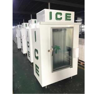 China Glass Door Indoor Ice Storage Freezer Bagged Ice Cold Storage wholesale