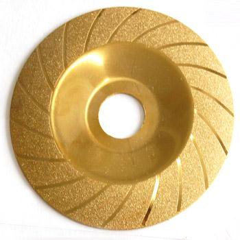 Titanium 4 Grinding Discs Diamond Cup Wheel Convex Threading Angle Grinder