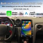VIKNAV 13.6" Car Radio For Nissan Skyline GTR 2008- 2017 HD Touch Screen Android