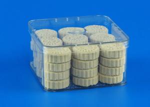 China Disposable Food Grade Biscuit Packaging Clear Plastic Box wholesale