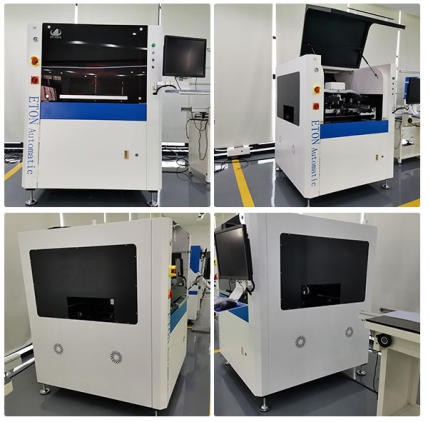 Full Automatic Vision Stencil Printer Machine Programmable Motor Drive Print Heads