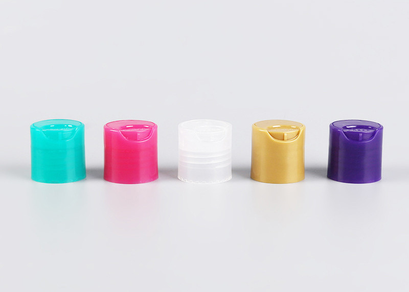 Multi Colors Plastic Bottle Caps Skin Care Liquid Cosmetic Packing