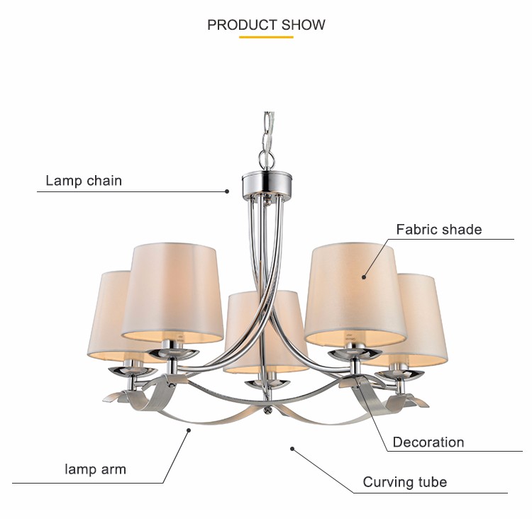 Modern Princess Metal chandelier for Living room Kitchen Wedding Decoration (WH-MI-11)