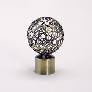 China Antique Art Iron pole finials Curtain Hardware Accessories wholesale