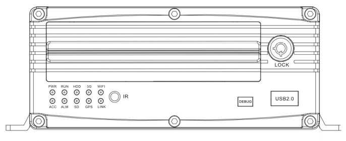 8CH 720P IP Mobile NVR, MNVR (ONVIF),vehicle with PAL , NTSC Motion Detection