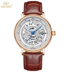 KINYUED simple fashion waterproof manufacturer watches custom logo mechanical