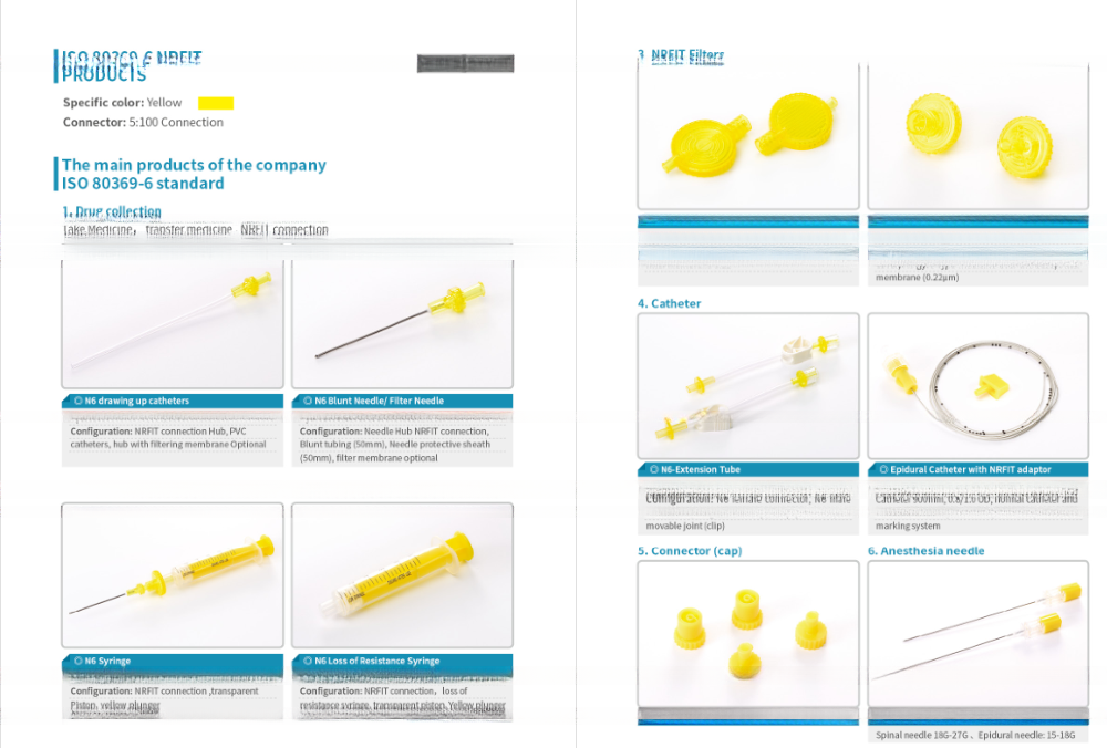 Seamless Adaptor from Luer Connector to NRFIT Connector for Medical