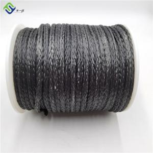 China 12 Strand SK75 Synthetic UHMWPE Winch Rope 14mm 100m wholesale