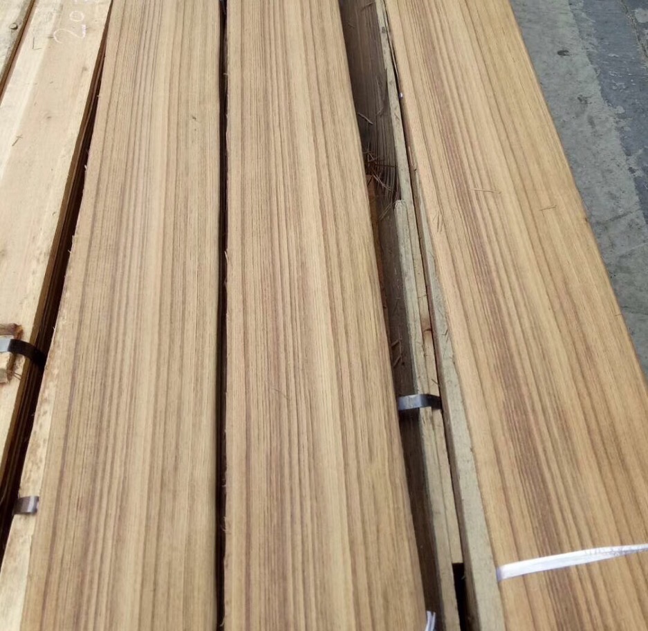Hot Sale Natural Teak Wood Veneer 0.45mm 1mm 2mm 3mm Natural Plain Cut Veneer Wood Teak Veneers