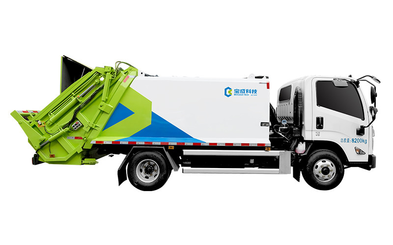 EBS System Controller Compressed Garbage Truck Commercial Garbage Can Truck