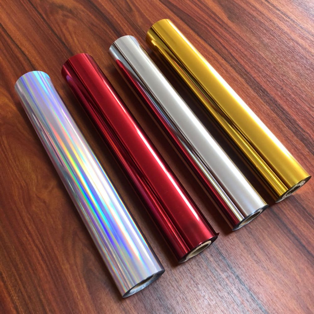 PET Cold Stamping Foil 12 micron Holographic Toner Foil for Paper