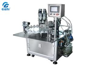 China Rotary Vacuum Liquid Cosmetic Filling Machine For Nail Polish And Perfume wholesale
