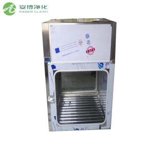 China UV Light Stainless Steel Mechanical Interlock Cleanroom Pass Through Box wholesale