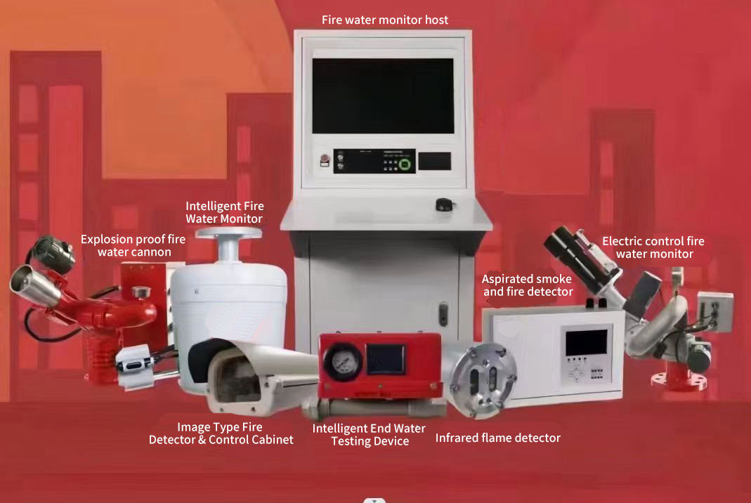 5L/10L/20L/30L/40L/50L Rated Flow Fire Fighting Monitor Ideal for Explosion-Proof Places