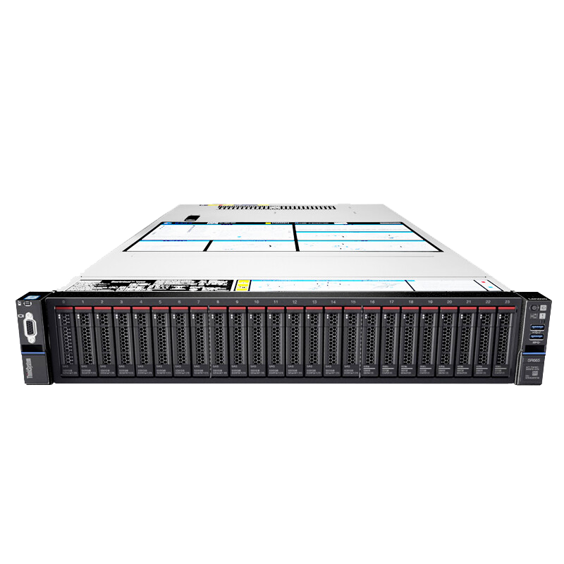 Lenovo ThinkSystem SR655 2u Rack Server with AMD EPYC 7002 Processor 3.0GHz Boosted