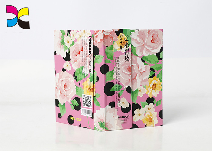 Hardcover Binding Promotional Custom Printed Notebooks Gloss Or Matt Varnish