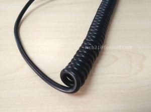 China UL2517 Mobile Machinery PVC Curl Spiral Cable wholesale