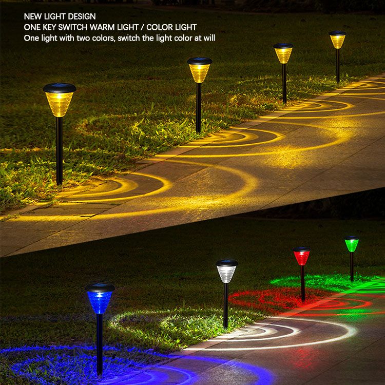 Outdoor Garden Solar Color Lights Directly Provided By The For 6-12 Hours Working Time