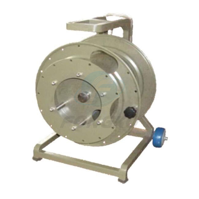FONGKO Portable 1KM Fiber Optic Cable Reel Cart Spool Reel