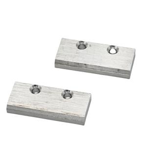 China CNC Battery Storage Connector Plating, Brushing, Painting Stainless Steel Pad wholesale