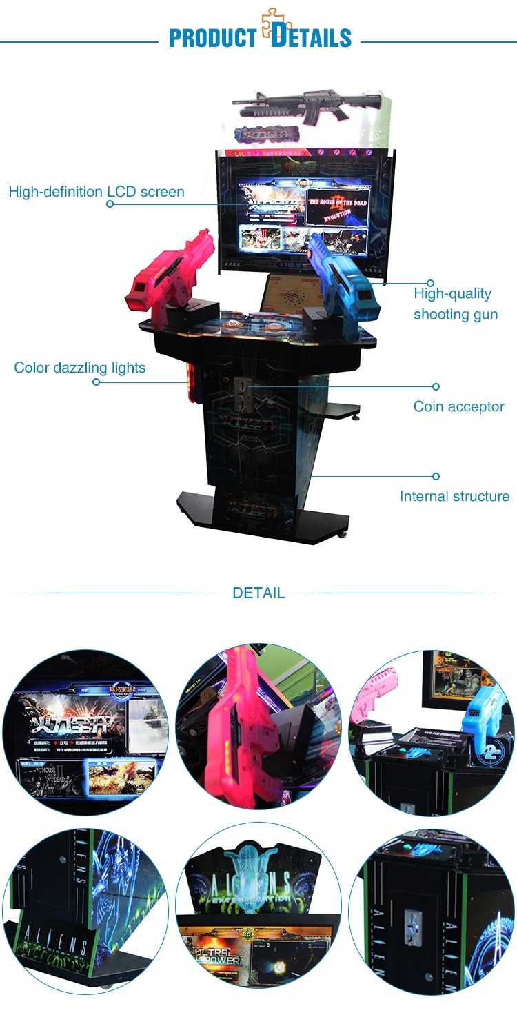 Different Scene Arcade Amusement Machines , Game Hunting Simulators Money Arcade Machines