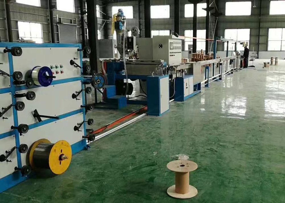 50*26 120m/min Ftth Optical Cable Extruder Machine For Indoor Telecom Wire