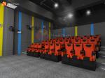Dynamic System 3D 4D Cinema Equipment 3.75KW Motion Chair Seat