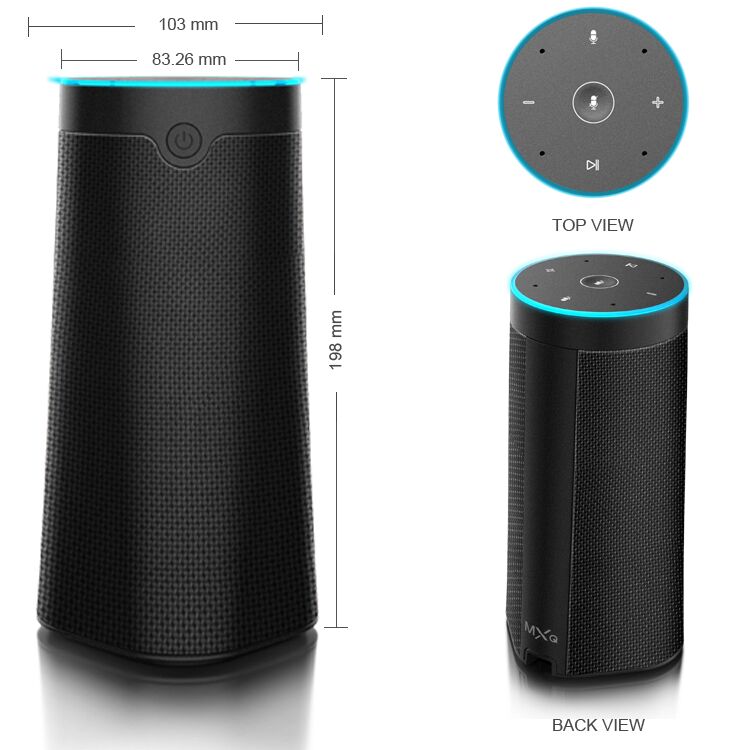 MXQ Far Field Smart AI Speaker Support Alexa And BT Speaker 20Hz-20KHz