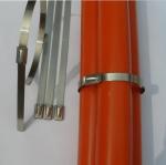 Stainless steel self-locking cable ties