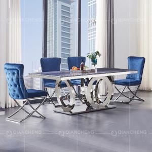 China 200cm 10 Seater Dining Table Set wholesale