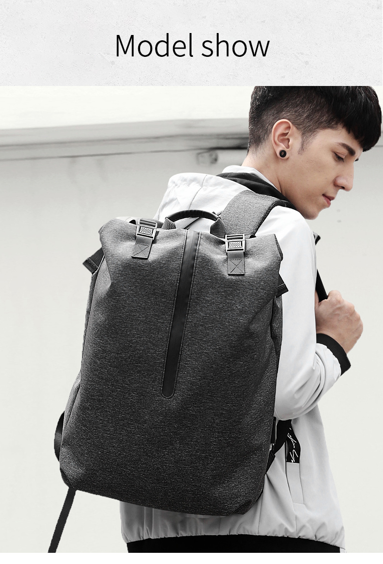 Factory hot sale OEM custom logo men school waterproof business bag travel USB Laptop Backpack