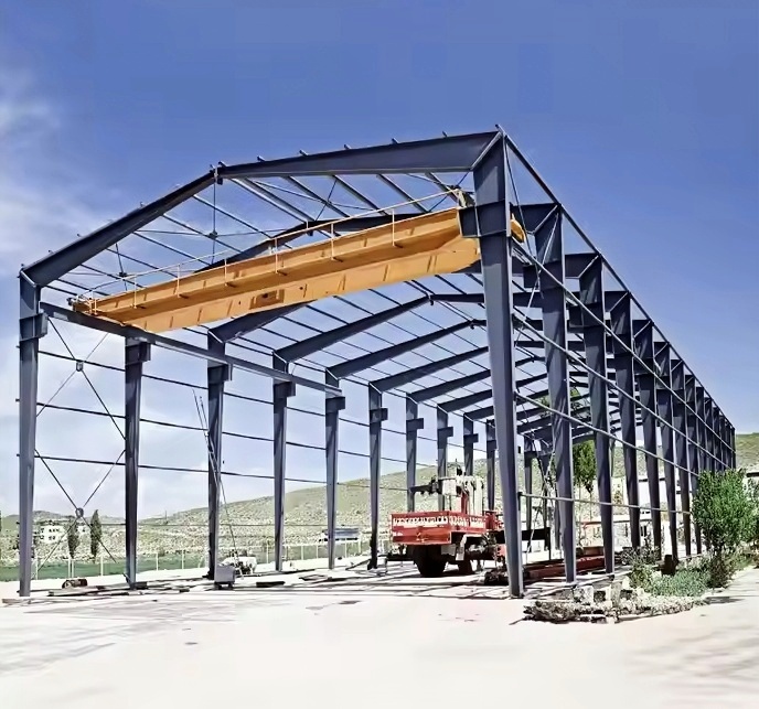 Steel frame construction