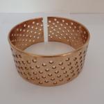 Metal Casting Machinery Thin Wall HB120 Bronze Sleeve Bearings