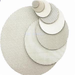 China 0.2um 1.7mm Thickness ODM Porous Stainless Steel Discs wholesale