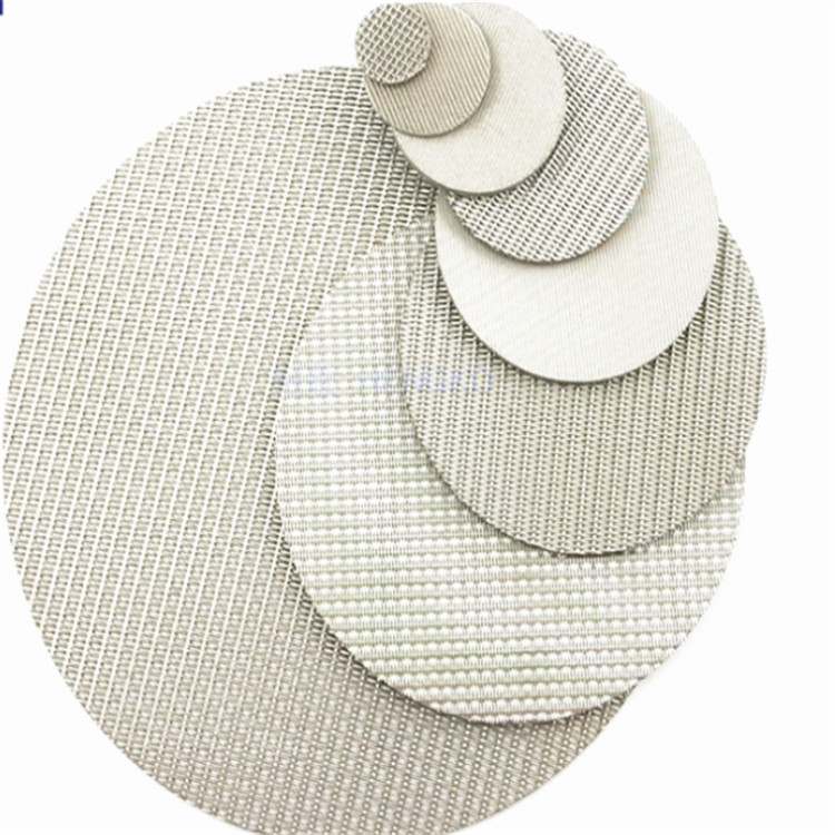 0.2um 1.7mm Thickness ODM Porous Stainless Steel Discs
