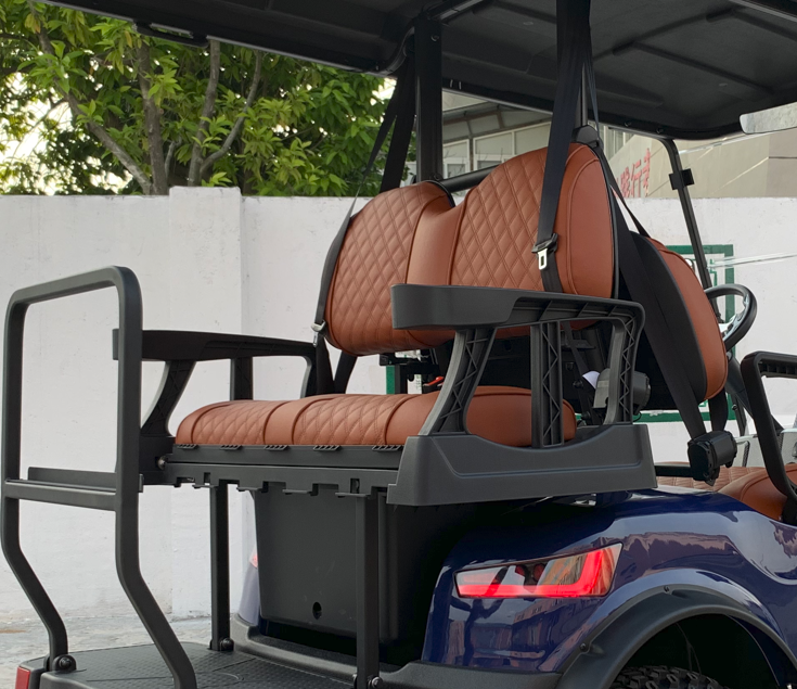 Private Mold Electric Lifted Cart 4 Passenger Chinese Hunting Golf Carts with Rear Disc Brake