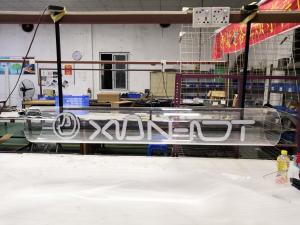 China Stainless Steel Front Lit Channel Letter Sign For Mall / Memorable Signage wholesale