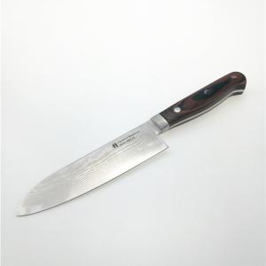 China Durable 5 Inch Santoku Damascus Kitchen Knives , Japanese Kitchen Knives wholesale