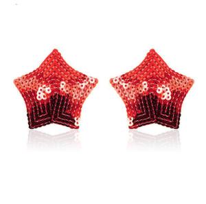 China FN011 Suppliers of Women Sexy Star Sequin Pasties Breast Petal wholesale