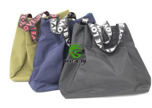 China Recycled Large Capacity Tote Bag , Long Handle Promotional Reusable Bags wholesale