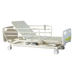 Wooden Anti Winding Homecare Hospital Bed With ABS Dinner Panel