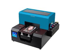 China Professional Durable A4 UV Flatbed Printer / Pu Printing Machine 6 Colors wholesale