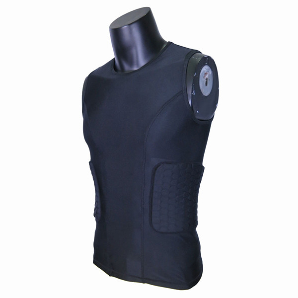 Sleeveless Compression Sports Clothing Cool Padded Compression Vest Unisex