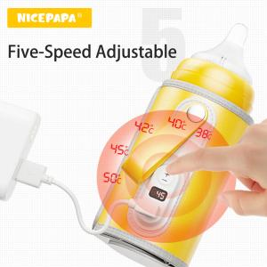 China 5V 2A Milk Portable Baby Bottle Warmer USB Adjustable Temperature wholesale