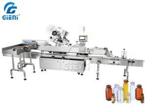 China Pharmaceutical Ampoule Wrap Around Labeling Machine 0.5mm Accuracy wholesale