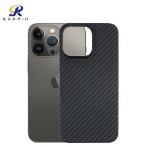 China Accurate Design Crater Protection Aramid Fiber Kevlar Phone Case For iPhone 13 Pro wholesale