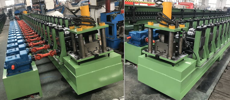 Automatic door frame machine